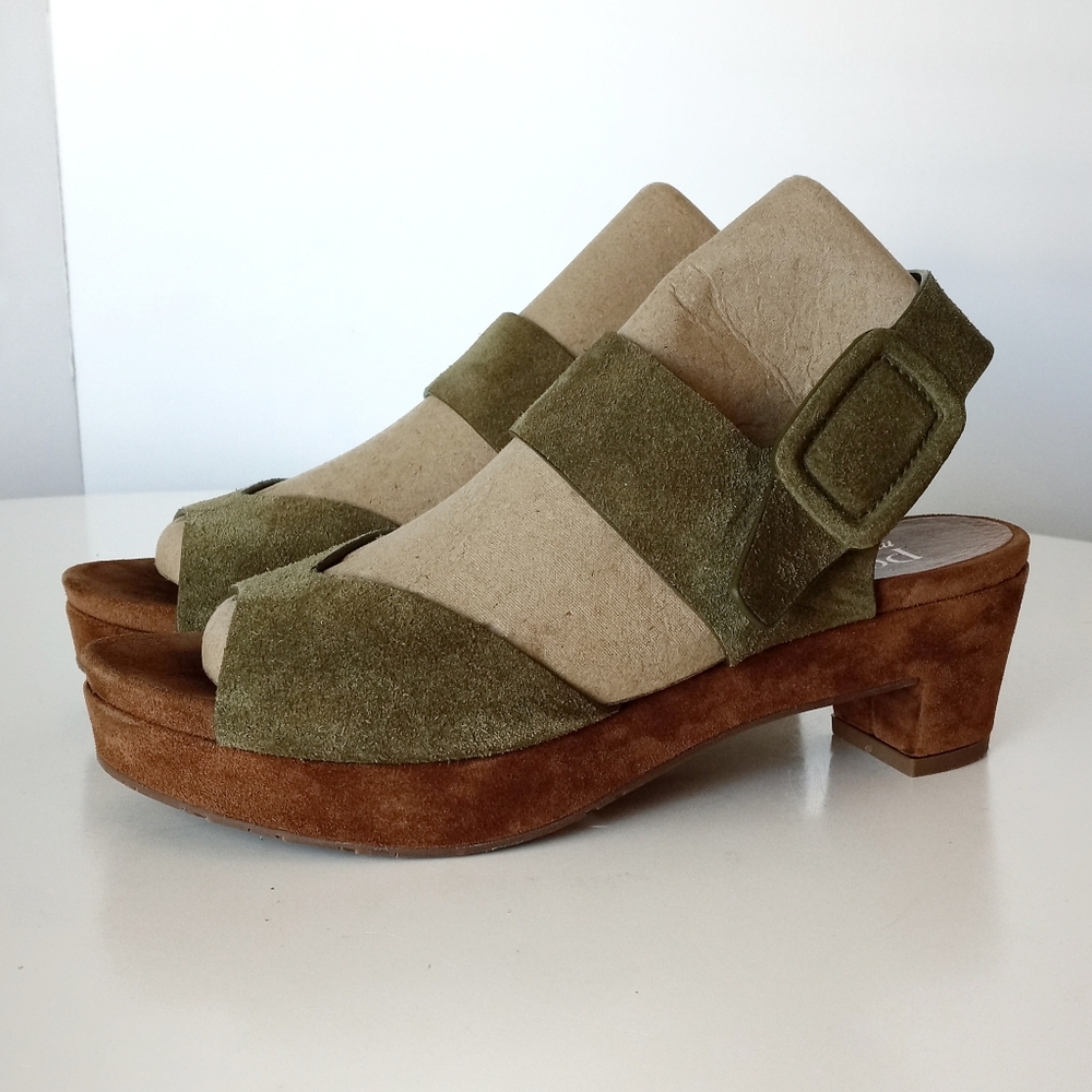 Pedro garcia suede platform sandals